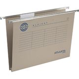 Atlanta Alzicht verticale hangmap Folio - 365 mm met 30 mm bodem grijs (25 stuks)