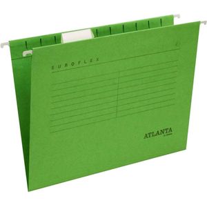 Atlanta 2652742500 Euroflex verticale hangmap | A4 | V-bodem | groen | 25 stuks