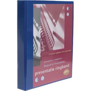 Multo presentatie ringband - A4 - 23-rings - O-mechaniek 32mm - blauw - MU-3007232032