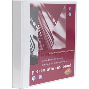 Multo presentatie ringband - A4 - 23-rings - O-mechaniek 32mm - wit - MU-3007232038