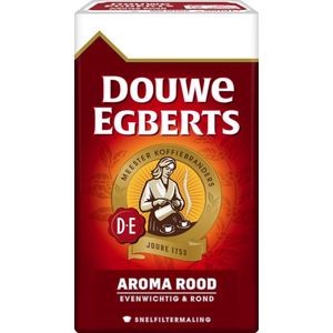 Douwe Egberts - Aroma - Koffie Snelfiltermaling - Rood - 250 gram