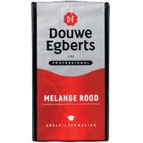 Koffie Douwe Egberts Snelfiltermaling Melange Rood 500gr