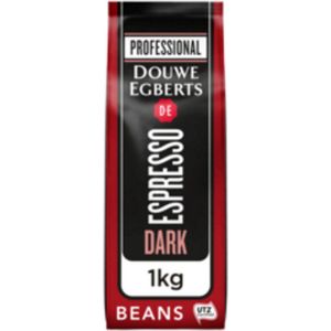Koffie Douwe Egberts Espresso Bonen Dark Roast 1kg