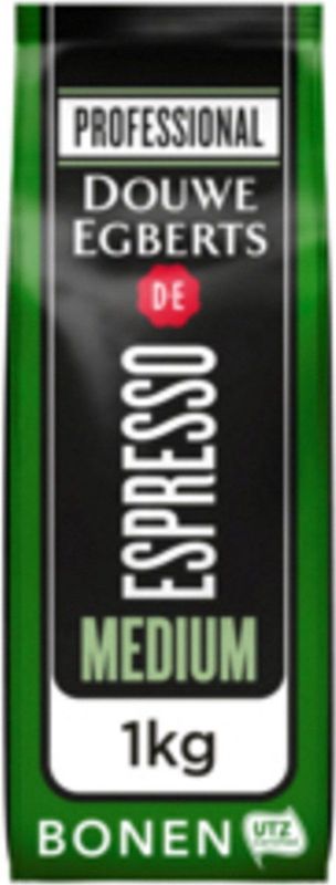 Koffie Douwe Egberts espresso bonen medium roast 1kg