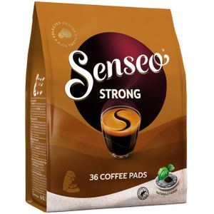 Koffiepads Douwe Egberts Senseo strong 36 stuks