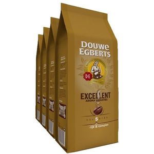 Douwe Egberts Excellent Gold Koffiebonen - Intensiteit 5/9 - 4 x 500 gram