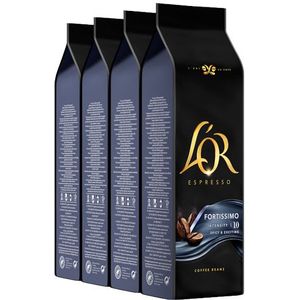 L'OR Espresso Fortissimo Koffiebonen - Intensiteit 10/12 - 4 x 500 gram