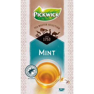 Pickwick Tea Master Selection, munt, pak van 25 stuks