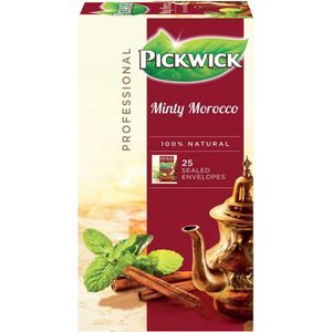 Thee pickwick minty morocco 2gr 25st | Omdoos a 3 pak x 25 stuk | 3 stuks