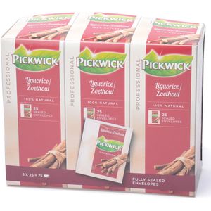 THEE PICKWICK ZOETHOUT 25X 2 GR MET