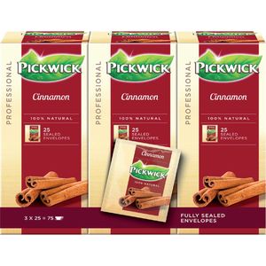 Thee Pickwick cinnamon 25x1.5gr | 3 stuks