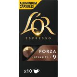 OR Espresso Forza Koffiecups Intensiteit 9/ x 10 capsules