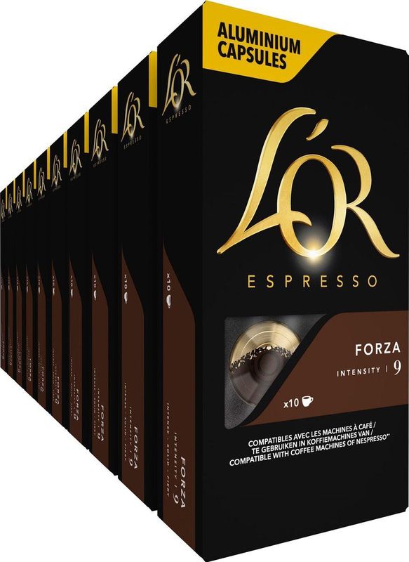 OR Espresso Forza Koffiecups Intensiteit 9/ x 10 capsules