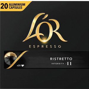 KOFFIECUPS L'OR ESPRESSO RISTRETTO 20ST