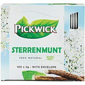Pickwick - Herbal Sterrenmunt - 100 Teebeutel