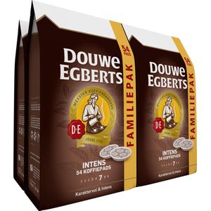 Douwe Egberts Intens Koffiepads - 4 x 54 pads