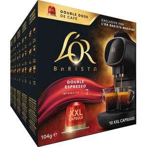 L'OR Barista XXL Double Espresso Koffiecups - Intensiteit 07/12 - 5 x 10 capsules