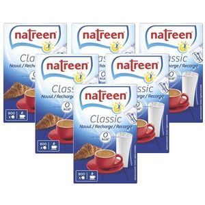 Natreen Zoetjes Navulverpakking - 6 x 800 stuks