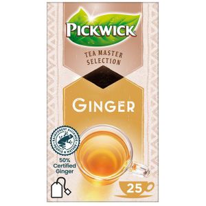 Pickwick Ginger Thee 25 Stuks à 2 g