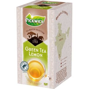Pickwick - Thee Master Selection green lemon 25st | 4 stuks