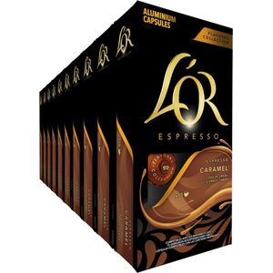 L'OR Espresso Caramel Koffiecups - 10 x 10 capsules