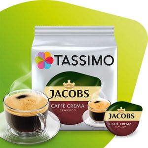 Jacobs Caffe Crema Classico 16 capsules T Disc