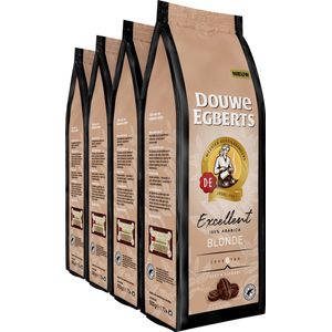 Douwe Egberts Excellent Blonde koffiebonen - Intensiteit 6/9 - 4 x 500 gram