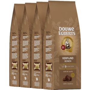 Douwe Egberts Verfijnd Koffiebonen - 4 x 500 gram