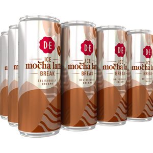 Douwe Egberts Ice Mocha Latte | 250 ml | 12 stuks