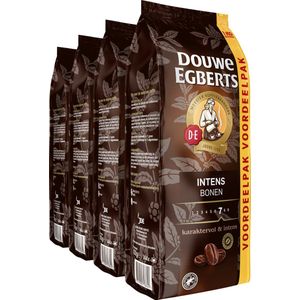 Douwe Egberts Intens Koffiebonen - 4 x 1000 gram