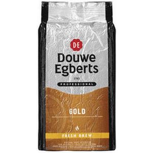 Koffie Douwe Egberts Fresh Brew Gold voor automaten 1kg | 6 stuks
