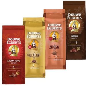 Douwe Egberts Koffiebonen Variatiepakket - 4 x 500 gram