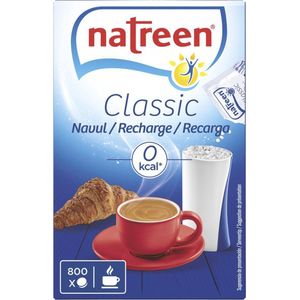 Zoetjes Natreen navulling 800 stuks
