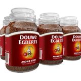Douwe Egberts Aroma Rood Oploskoffie - 6 x pot van 200 gram