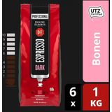 Douwe Egberts espresso bonen dark roast - 6 x 1 kg