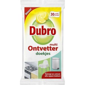 Dubro Ontvetter Doekjes 30 doekjes