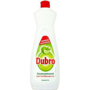 Dubro Afwasmiddel Limoen Fris 900 ml