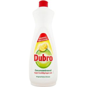 Dubro Afwasmiddel Limoen Fris 900 ml