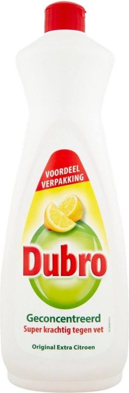 Dubro Afwasmiddel Limoen Fris 900 ml