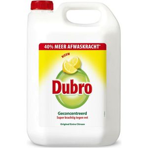 Dubro Afwasmiddel Extra Citroen 5 liter