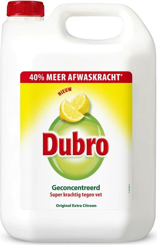 Dubro Afwasmiddel Extra Citroen 5 liter