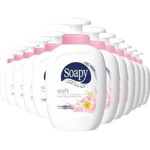 Soapy handzeep soft pomp 12x300ml - 8711106024655