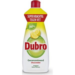 Dubro - Afwasmiddel - Extra Citroen - 550ml - Geconcentreerd