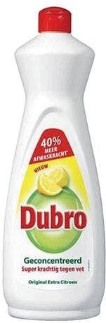 12x Dubro Afwasmiddel Extra Citroen 550 ml
