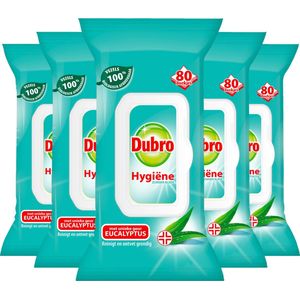 Dubro Hygiene Doekjes - 5 Stuks - Voordeelverpakking