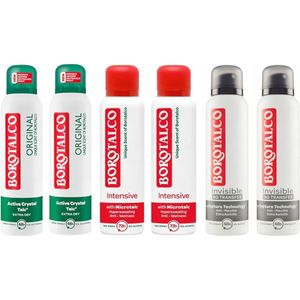 Borotalco - Deodorant - Try Out - 6 x 150 ml
