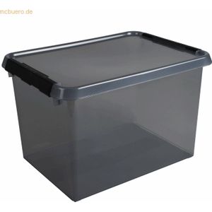Opbergbox - Transparant - Kunststof - 30L