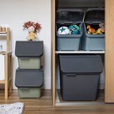 Sunware - Sigma home sorteer unit 30L antraciet - 49,3 x 27 x 29,8 cm