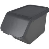 Sunware - Sigma home sorteer unit 30L antraciet - 49,3 x 27 x 29,8 cm