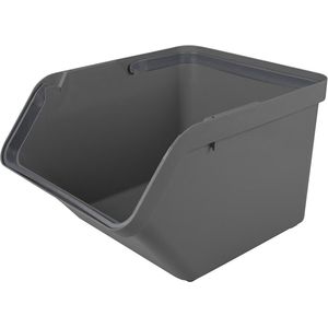 Sunware - Sigma home sorteer unit 45L antraciet - 49,3 x 38,8 x 29,8 cm